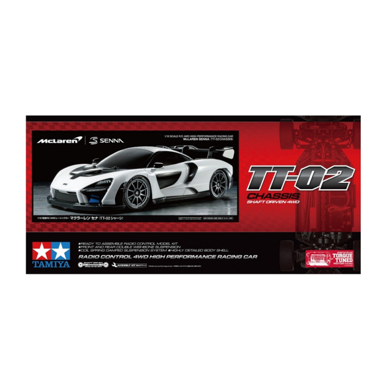Pack McLaren Senna TT02 - TAMIYA 58711PCK - 1/10