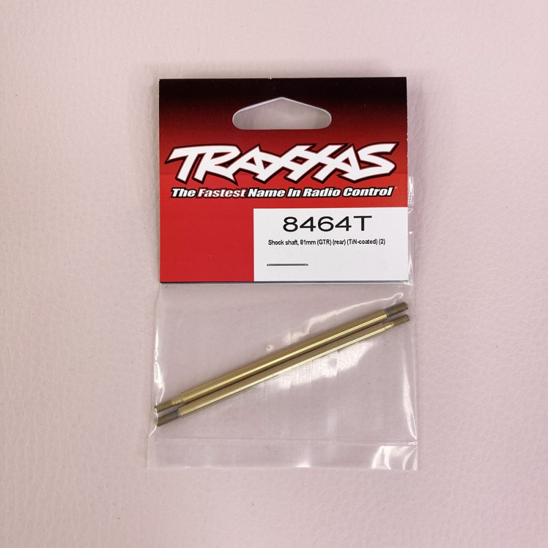 Axes Amortisseur Arrière 81 x 3 mm, UDR, (x2) - TRAXXAS 8464T