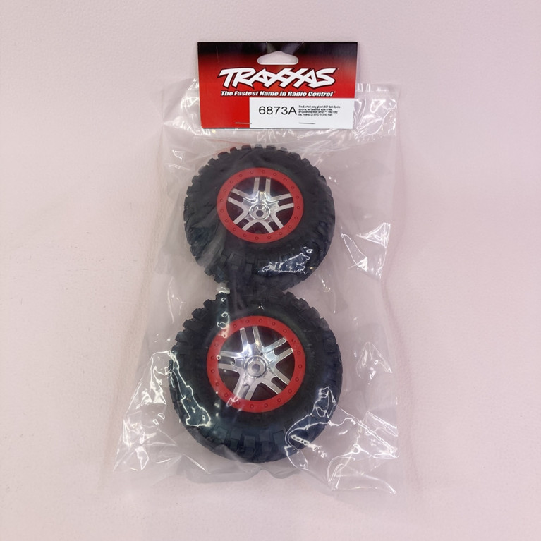 Roues SCT / BFGoodrich, 2.2 - 3.0, Rouge (x2) - TRAXXAS 6873A