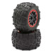 Roues complètes MTX, Rouge (x2) - FUNTEK FTK21057