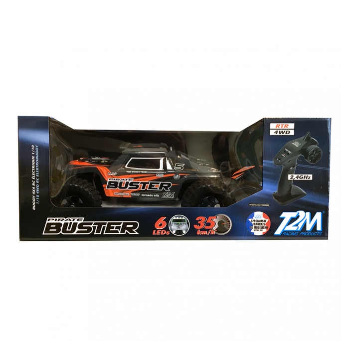 Buggy Pirate Buster, 4WD, électrique RTR - T2M T4965 - 1/10