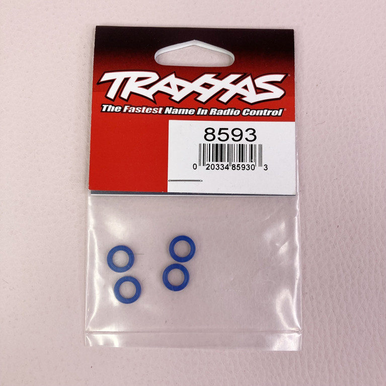 Joints toriques silicones, 6 x 9.6 mm (x4), UDR - Traxxas 8593