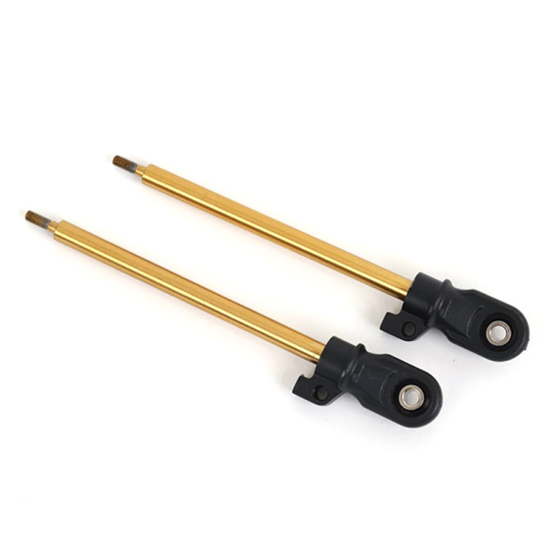 Axes d'amortisseur Etain, GT-Maxx, 80mm (x2), Sledge - TRAXXAS 9662T