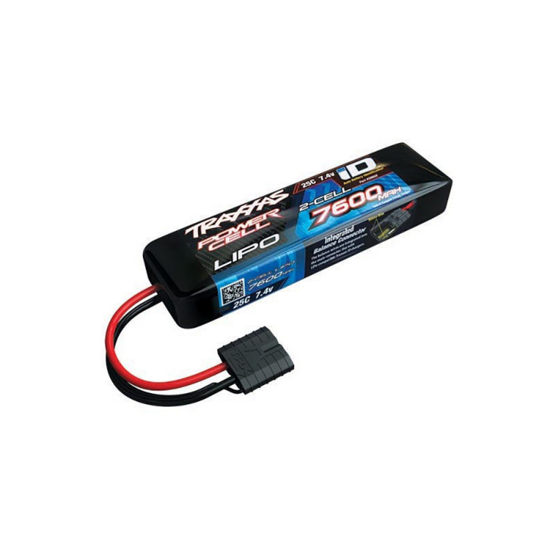 Accu lipo ID 7.4V 25C 7600mah - TRAXXAS 2869X