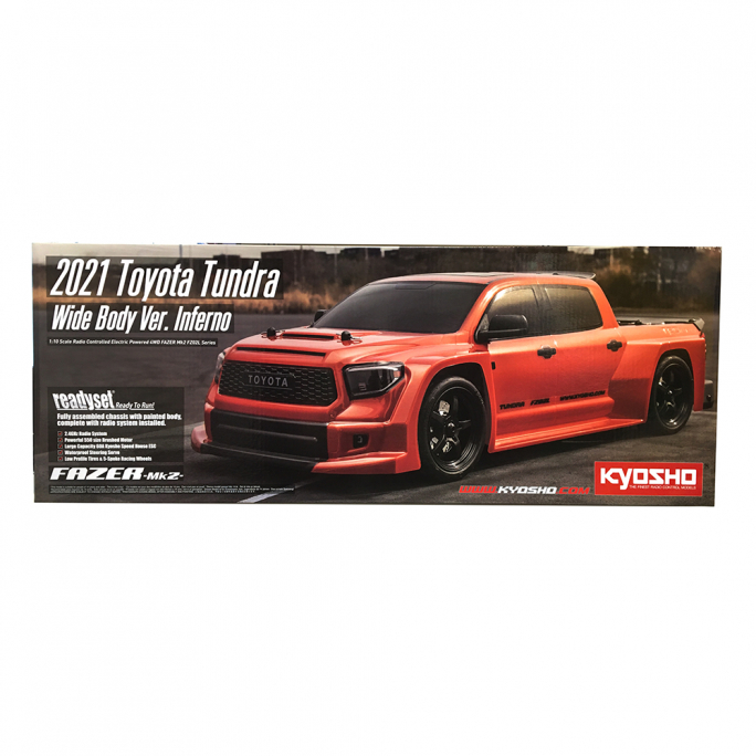 Toyota Tundra 2021, Kit Large INFERNO, Fazer MK2 ReadySet - KYOSHO 34432T1