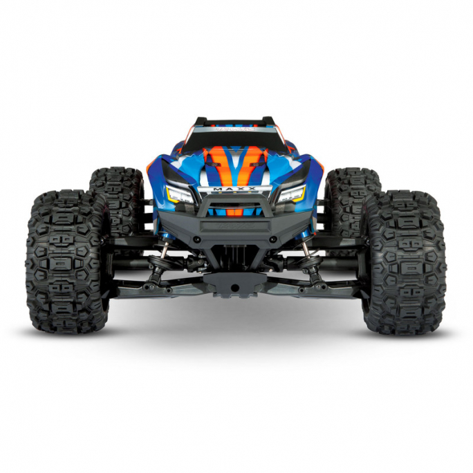 Wide MAXX 4S 4WD Brushless, Orange - TRAXXAS 89086-4ORNG - 1/10