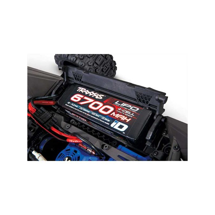 Wide MAXX 4S 4WD Brushless, Rouge- TRAXXAS 89086-4RED - 1/10