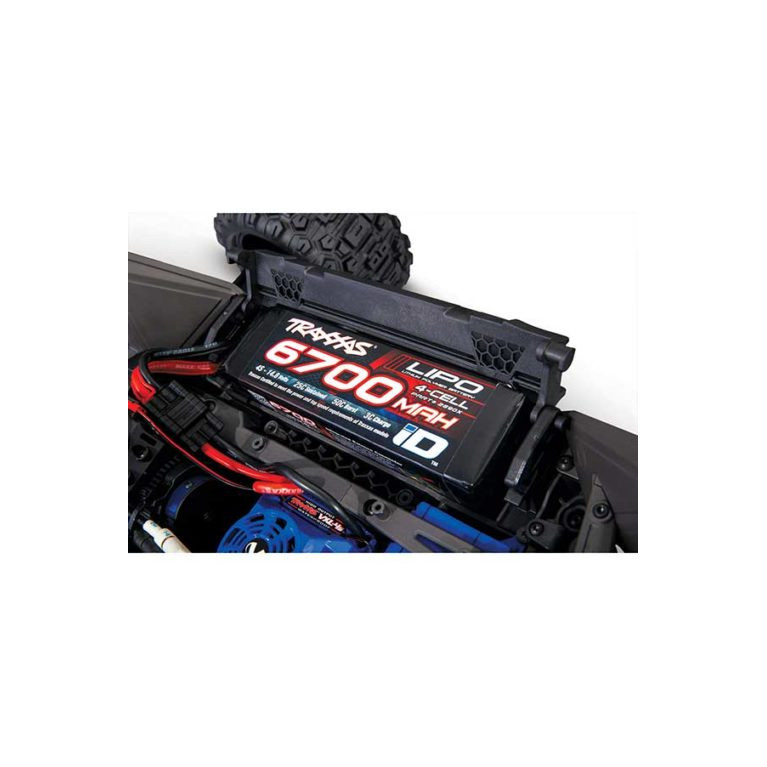 Wide MAXX 4S 4WD Brushless, Rouge- TRAXXAS 89086-4RED - 1/10