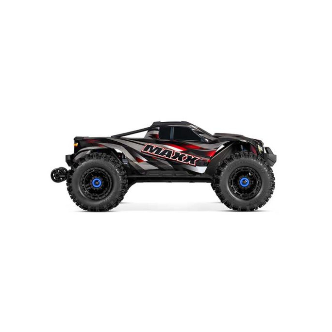 Wide MAXX 4S 4WD Brushless, Rouge- TRAXXAS 89086-4RED - 1/10