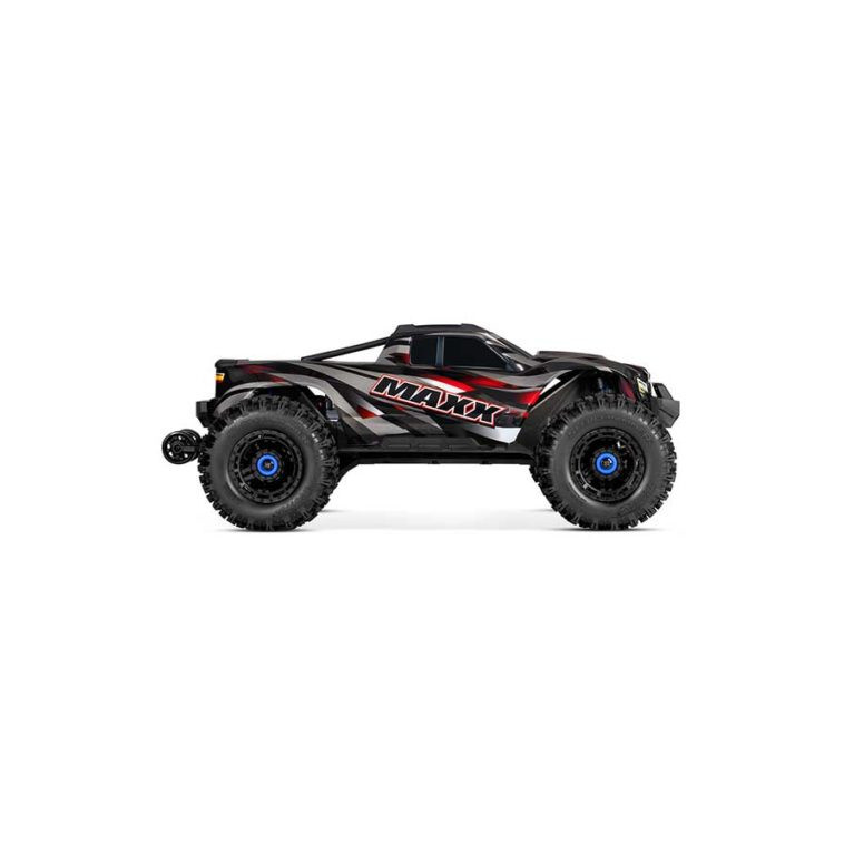 Wide MAXX 4S 4WD Brushless, Rouge- TRAXXAS 89086-4RED - 1/10