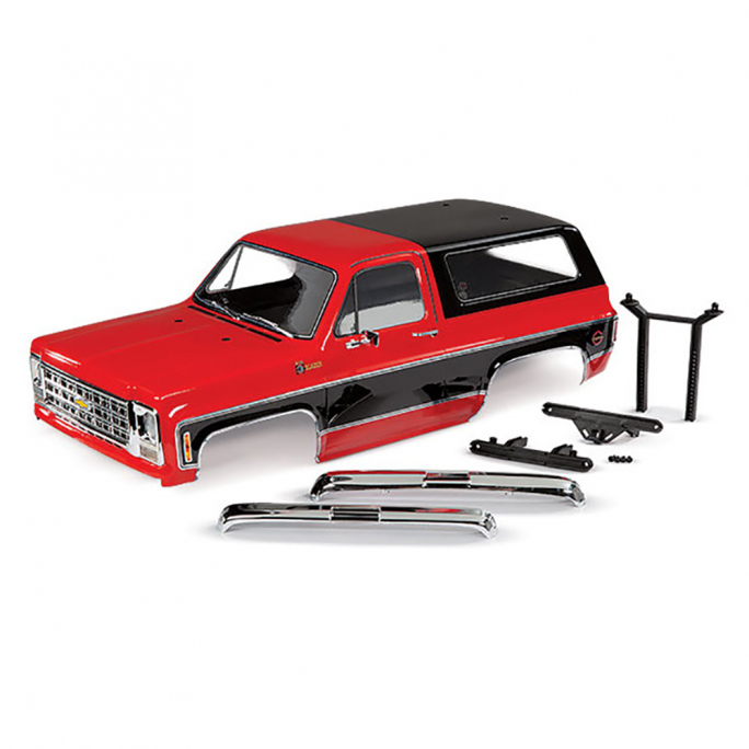 Carrosserie Chevrolet Blazer Rouge/Noir - Traxxas 8130R