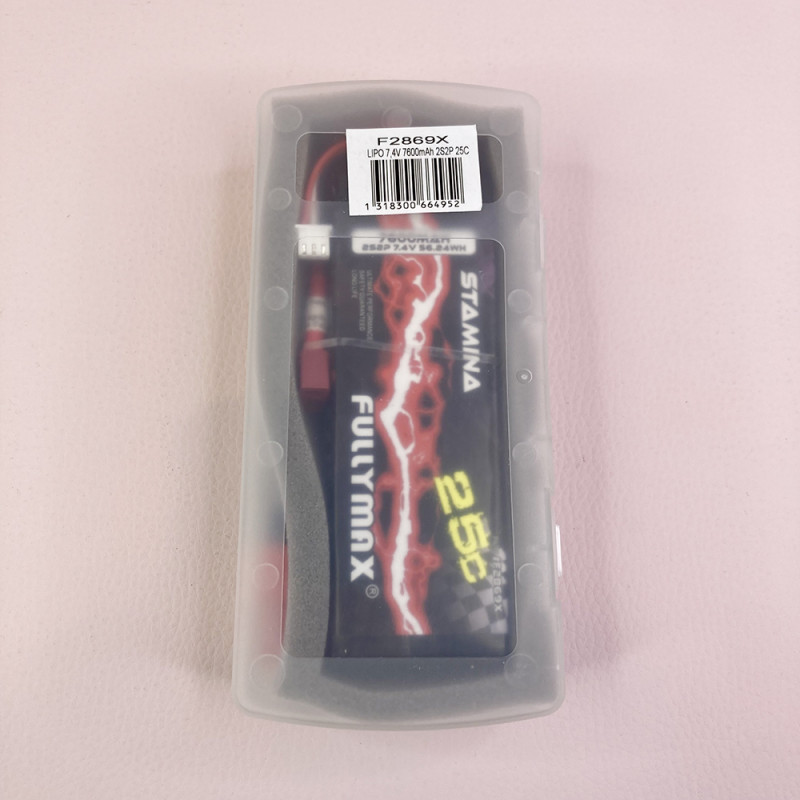 Accu Stamina 2S LiPo 7,4V 7600MAH - FULLYMAX F2869X