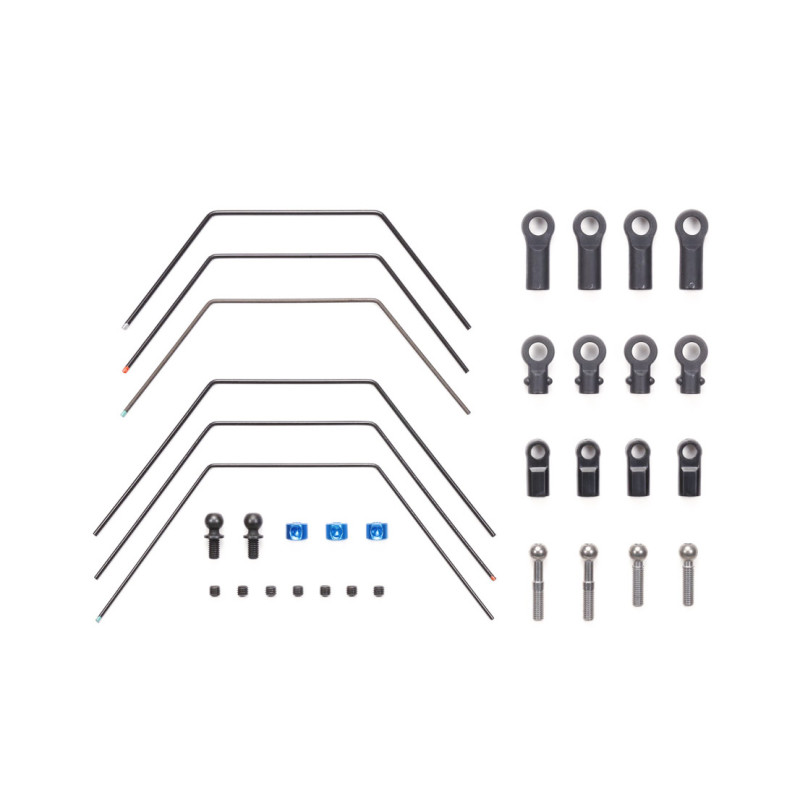 Barres anti-roulis soft TA07 / TB05 - TAMIYA 54979 - 1/10