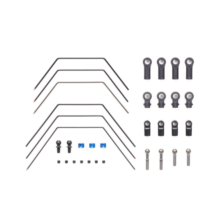 Barres anti-roulis soft TA07 / TB05 - TAMIYA 54979 - 1/10