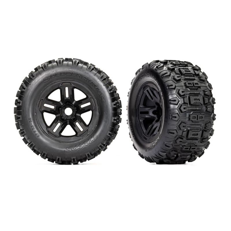 Roues 3.8 (x2), Sledge - TRAXXAS 9672