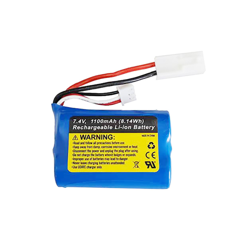 Batterie Lithium 2S 7.4V 1100MAh UDI008 - RC System RCU00811