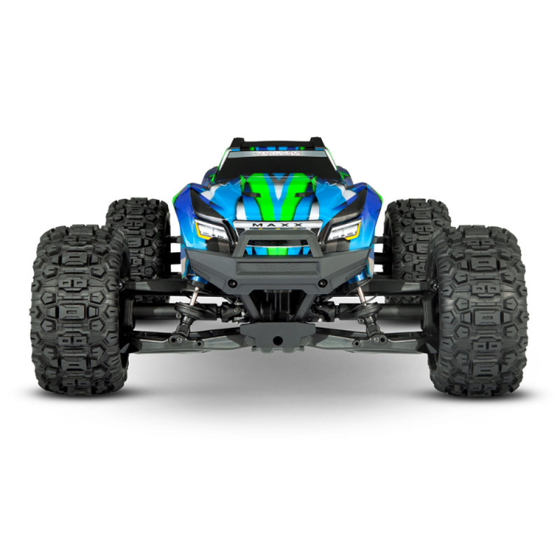 Wide MAXX 4S 4WD Brushless, Vert- TRAXXAS 89086-4GRN - 1/10