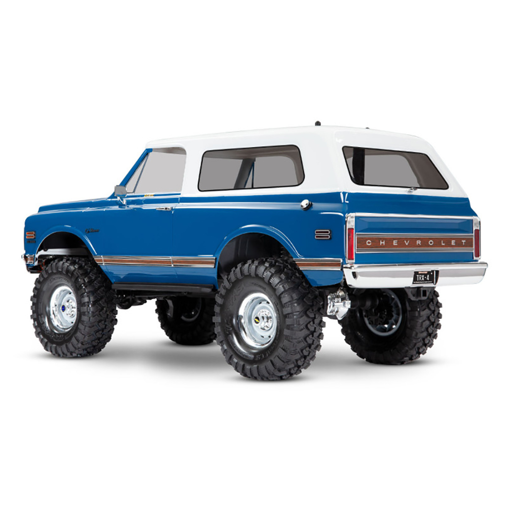 Carrosserie Complète Chevrolet Blazer Orange Pour Traxxas TRX-4 - Modèle 1979 Pré-peint Avec Détails Et Décalcomanies