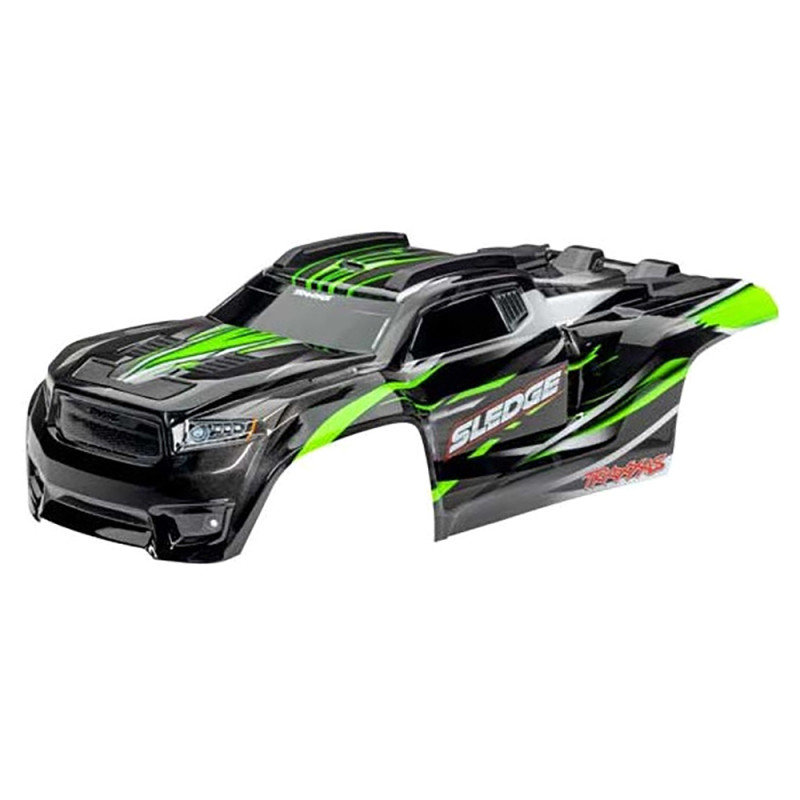 Carrosserie Sledge Verte - TRAXXAS 9511G - 1/8