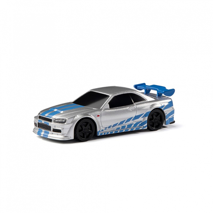 Skyline R34 Sport FF2 "C-74" Grise - TURBO RACING TBC74LV - 1/76