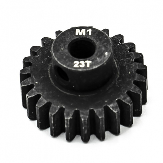 Pignon moteur M1 ø5mm 23 dents en acier - KONECT KN180123
