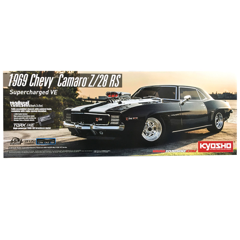 Chevy Camaro Z/28 RS Supercharged 1969, Fazer MK2 ReadySet - KYOSHO 34493T1