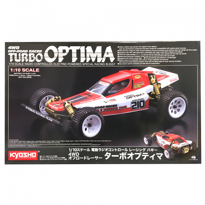 Buggy Turbo Optima Legendary Series 4wd KIT - KYOSHO 30619 - 1/10