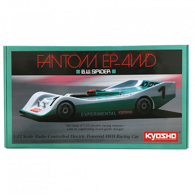 Fantom EP 4WD Legendary Series Kit - KYOSHO 30635 - 1/12