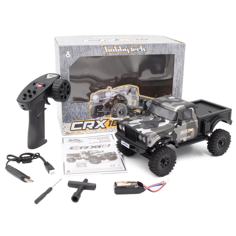 Crawler CRX Survival RTR, Gris - HOBBYTECH 1CRX18GR - 1/18