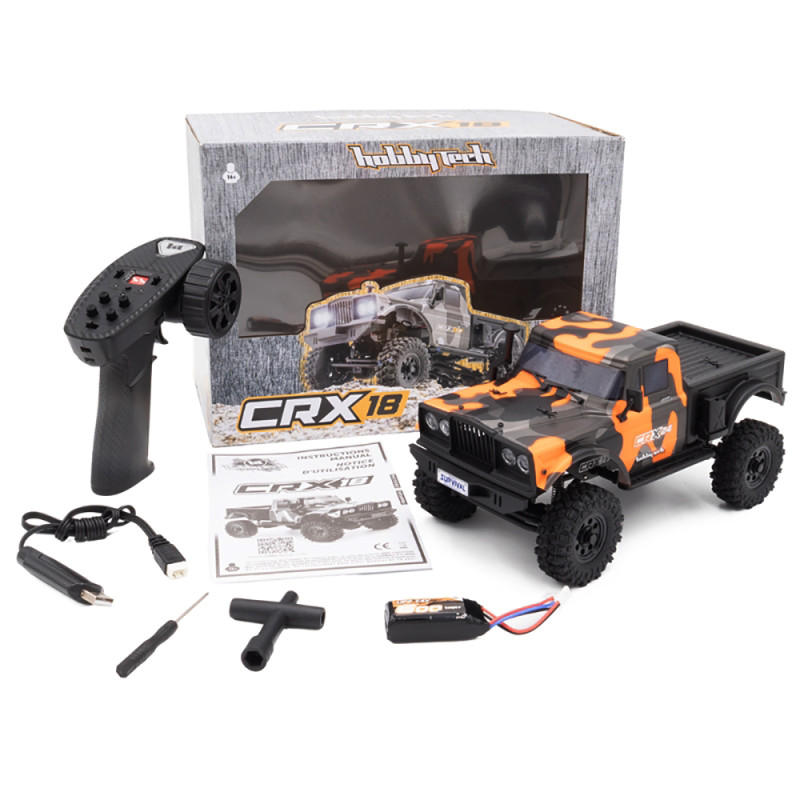 Crawler CRX Survival RTR, Orange - HOBBYTECH 1CRX18OR - 1/18