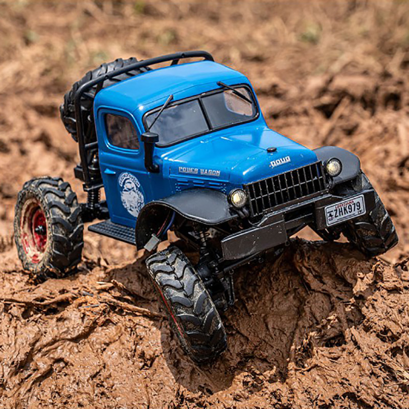 Power wagon FXC24 crawler RTR Bleu - FMS FMS12401RTR-BLU - 1/24