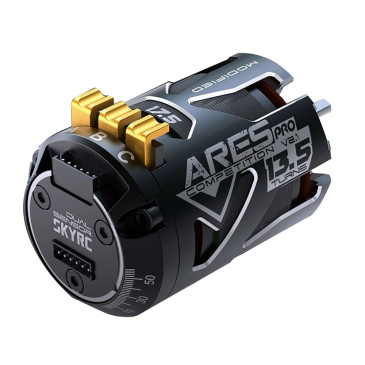Moteur brushless 540 Ares Pro V2.1 + capteur, 13.5T - SKYRC SKY400003-69