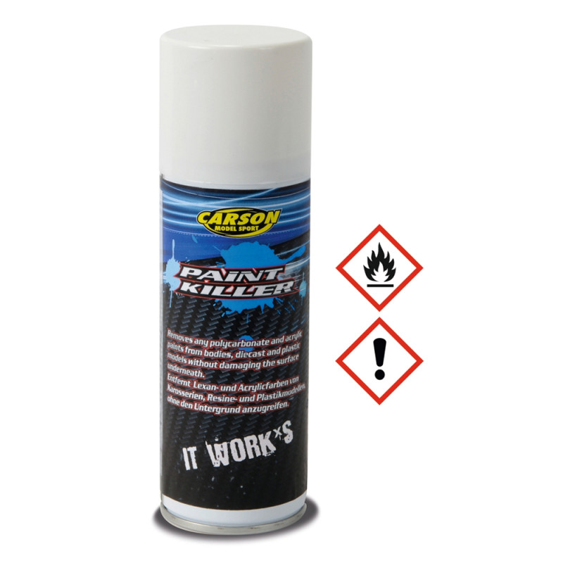 Paint Killer, Décapant peinture Spray 200ml - CARSON 500908141