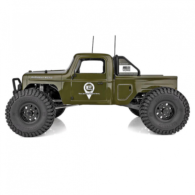 Crawler Enduro ECTO, "Trail Truck", Kaki - ELEMENT RC 40117 - 1/10