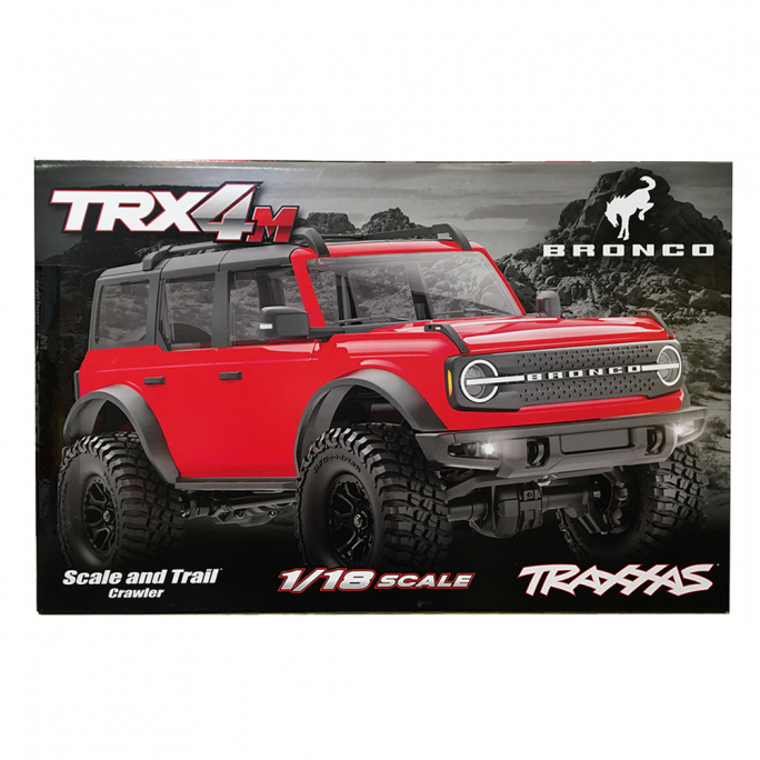 Ford Bronco 2021 TRX-4M Bleu - TRAXXAS 970741BLUE - 1/18