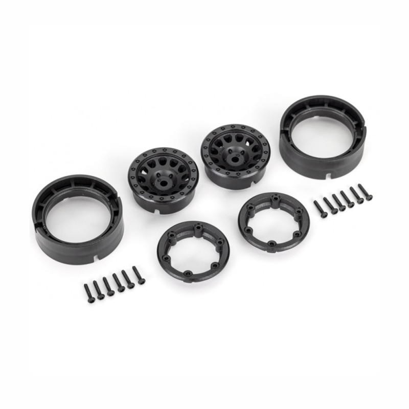 4 Jantes RC Compatibles Traxxas TRX-4M 1/18 - Accessoires De Rechange En Alliage Pour Voiture Tout-terrain