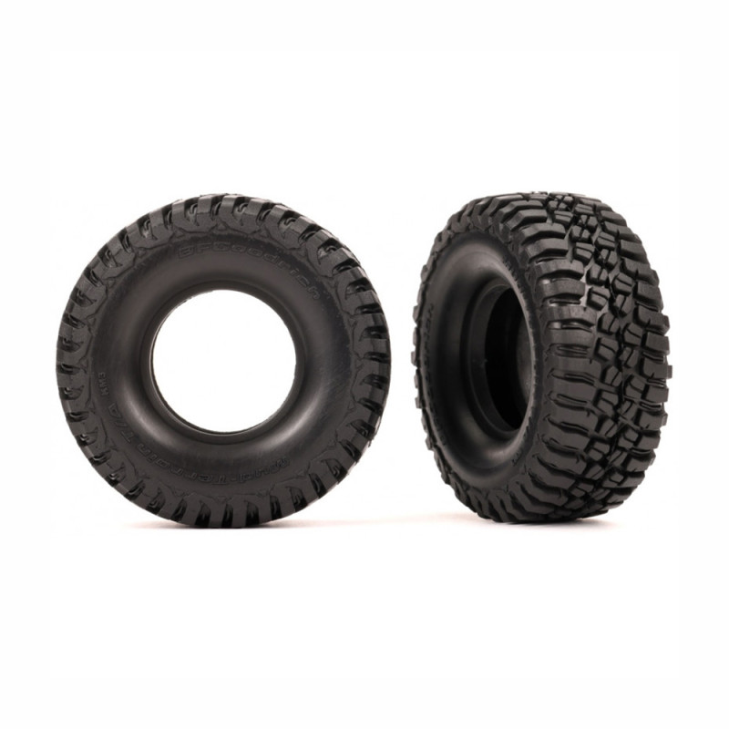 Pneus BFGoodrich Mud-Terrain KM3 2.2x1.0" (x2) TRX-4M - TRAXXAS 9771