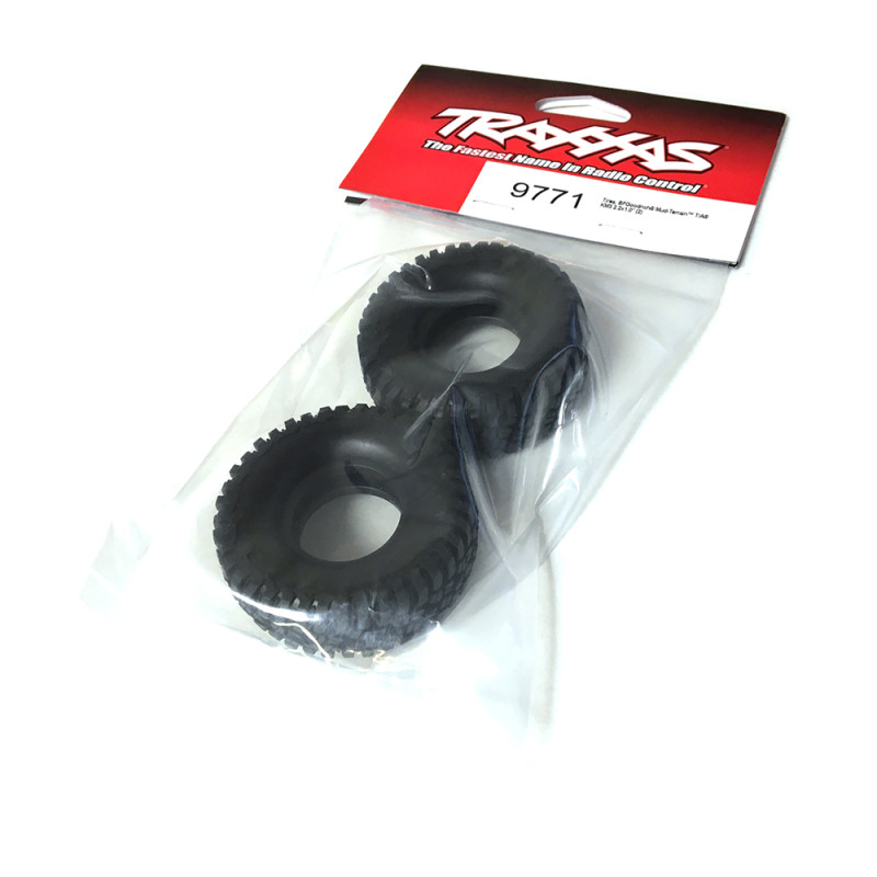 Pneus BFGoodrich Mud-Terrain KM3 2.2x1.0" (x2) TRX-4M - TRAXXAS 9771