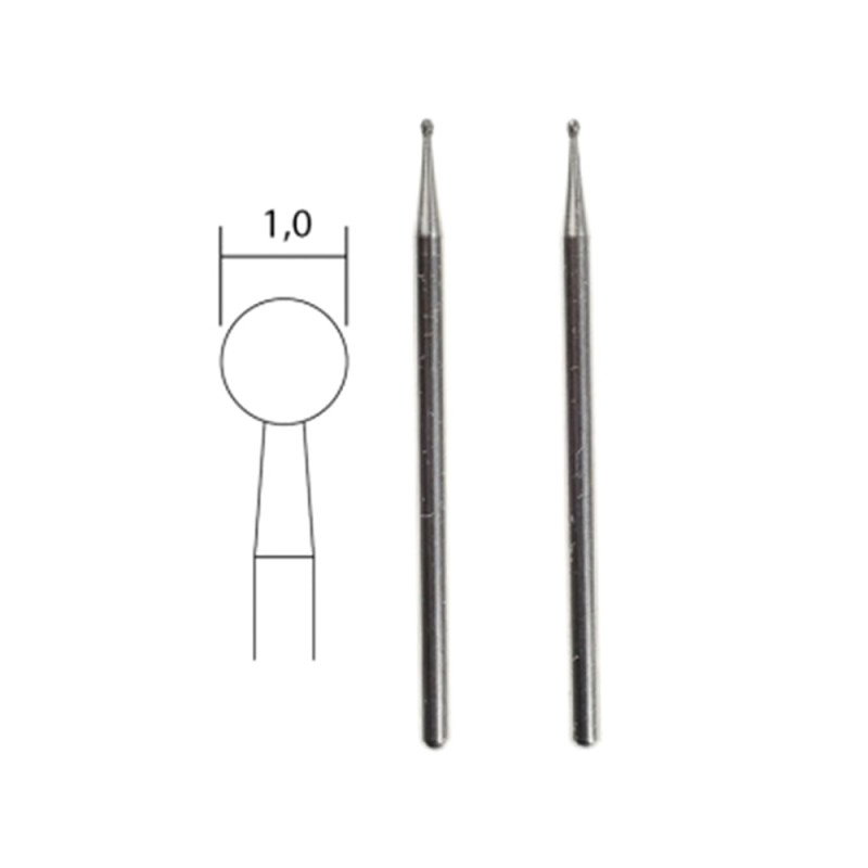 Embouts de meulage diamantés Ø1mm (x2) - PROXXON 28212