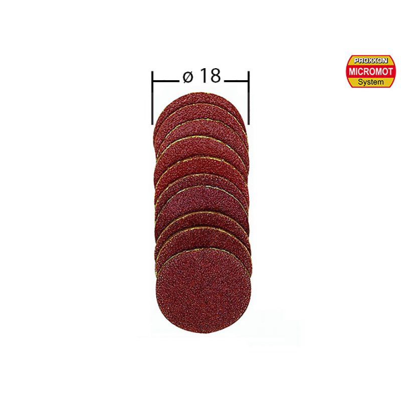 Disques abrasifs en corindon Ø18mm (2x10) - PROXXON 28983 Disques abrasifs en corindon Ø18mm (2x10) - PROXXON 28983