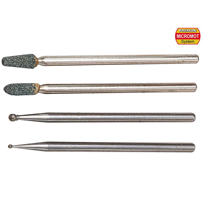 Set d'outils de gravure sur verre, (x4) - PROXXON 28920 Set d'outils de gravure sur verre, (x4) - PROXXON 28920