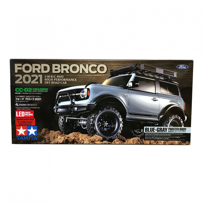 Ford Bronco 2021 CC02M - TAMIYA 58705 - 1/10