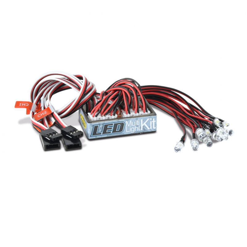 Ensemble d'éclairage LED, pour Camion RC - CARSON 500906166