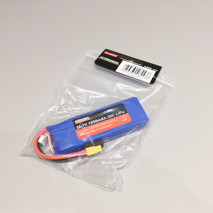 Batterie LIPO 11.1V1800MAH 35C XT60 - JOYSWAY 820901