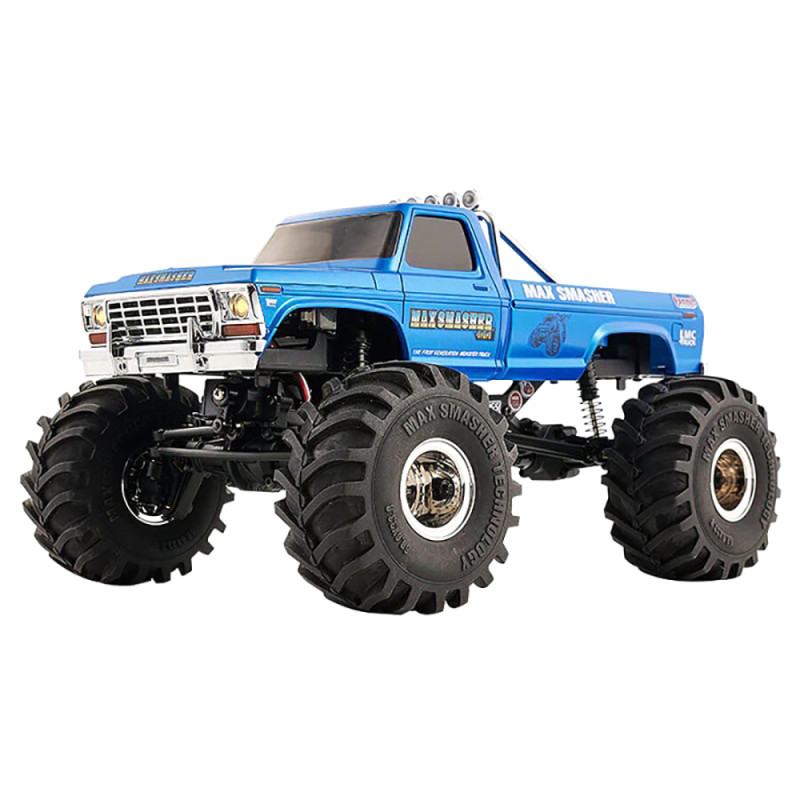 Smasher Monster truck FCX24 Crawler RTR Bleu - FMS FMS12402RTR-BU - 1/24