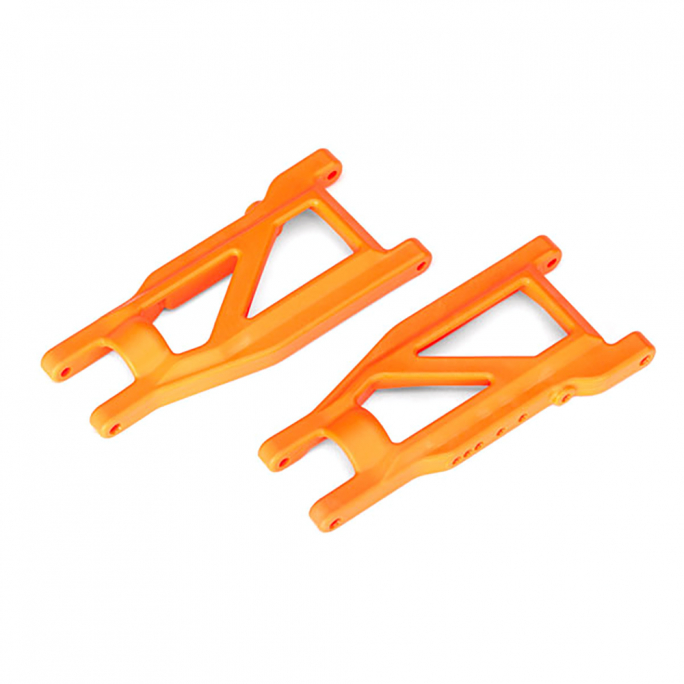 Triangles de suspension inférieur, Orange (x2) - TRAXXAS 3655T