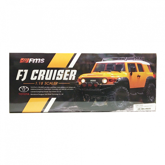 Toyota FJ Cruiser scaler RTR - FMS FMS11806RTR - 1/18