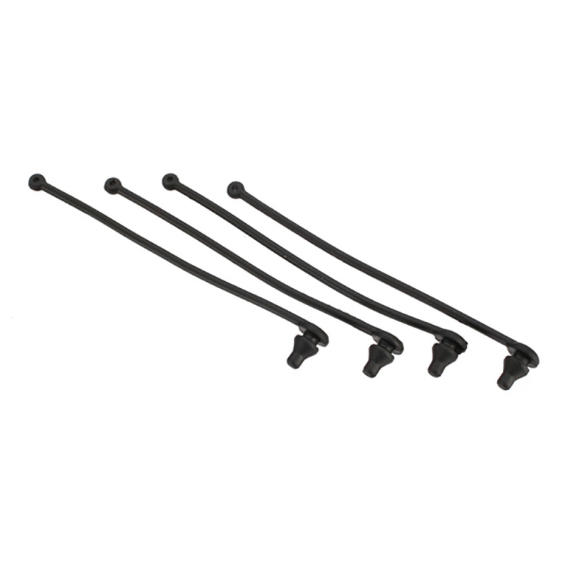 Maintiens clips carrosserie, Noir (x4) - TRAXXAS 5750