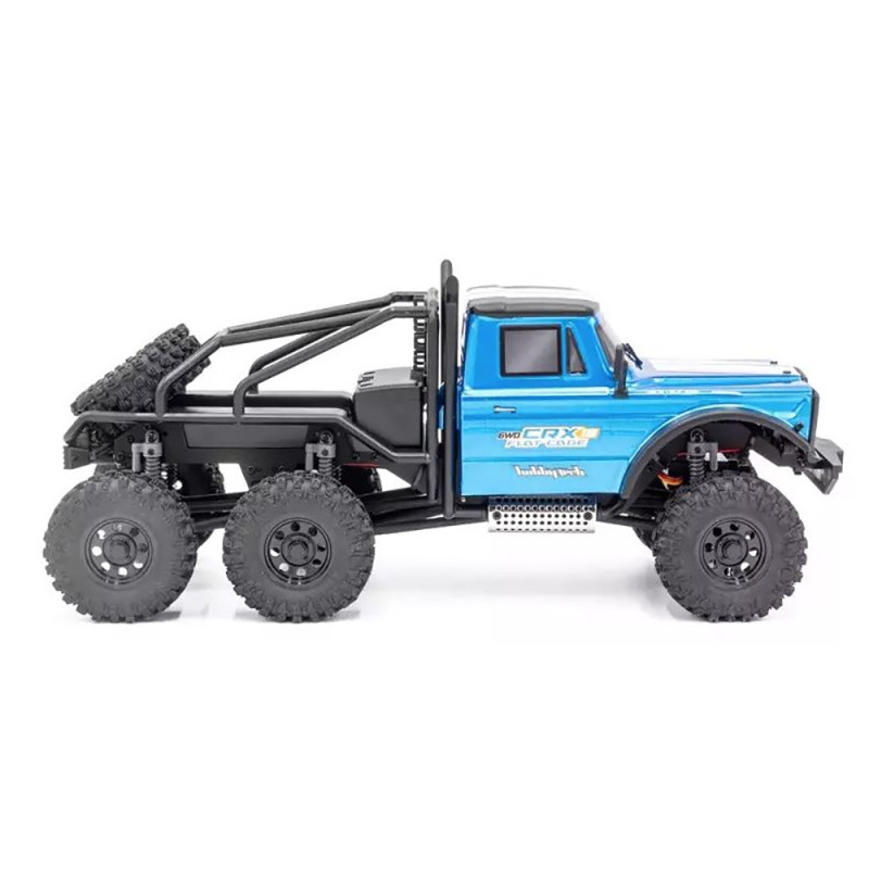 Voiture Mini Crawler 1/18 HOBBYTECH CRX18 6WD - Châssis Flat Cage Orange - Radiocommandé
