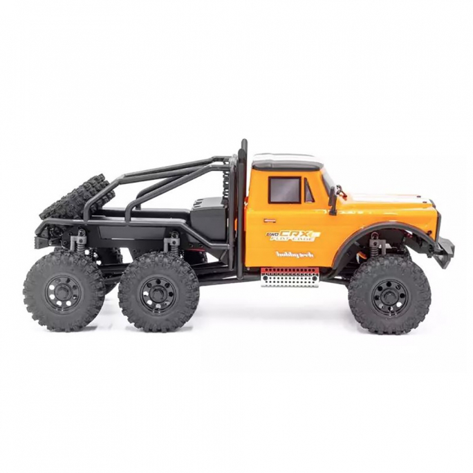 Crawler CRX18 6WD Flat Cage, Orange - HOBBYTECH 1CRX186WDFCOR - 1/18